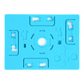 13 X 10cm Multifunction Plant Tin Heat Insulation Repair Silicone Pad, 13 x 10cm
