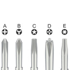 Qianli iFlying 5 in 1 Aluminum Handle Anti-slip Screwdriver, Qianli iFlying 5 in 1