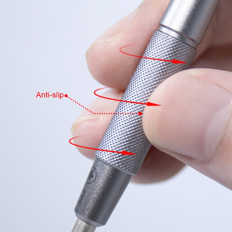 Qianli iFlying 5 in 1 Aluminum Handle Anti-slip Screwdriver, Qianli iFlying 5 in 1