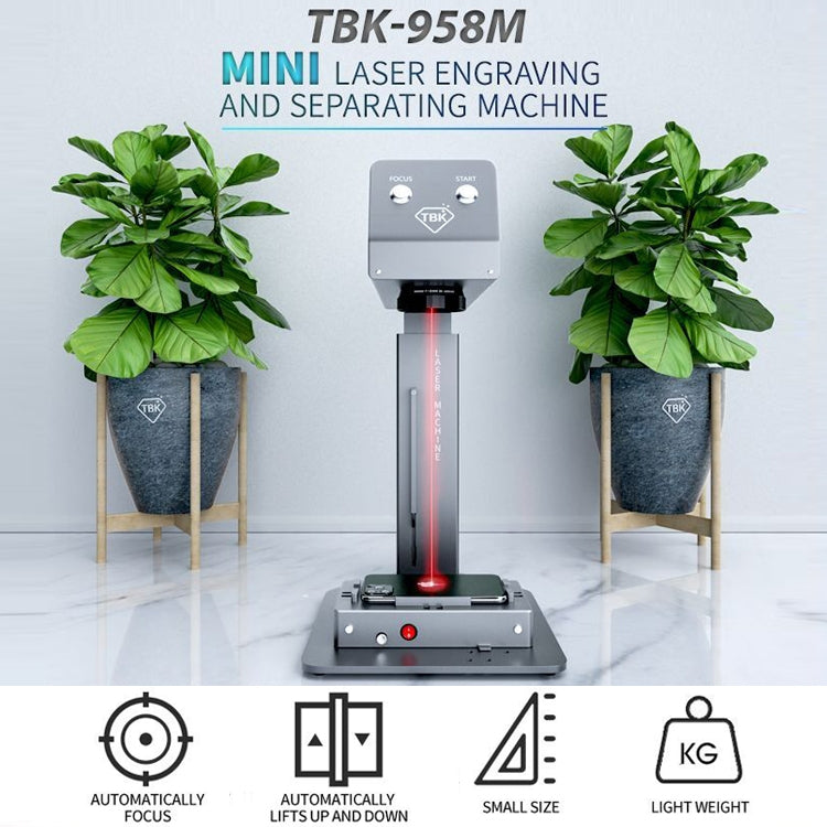 TBK-958M Laser Marking Machine Auto Focus Frame Separator 2 in 1 Engraving Equipment, UK Plug, TBK-958M AU Plug, TBK-958M EU Plug, TBK-958M UK Plug, TBK-958M US Plug