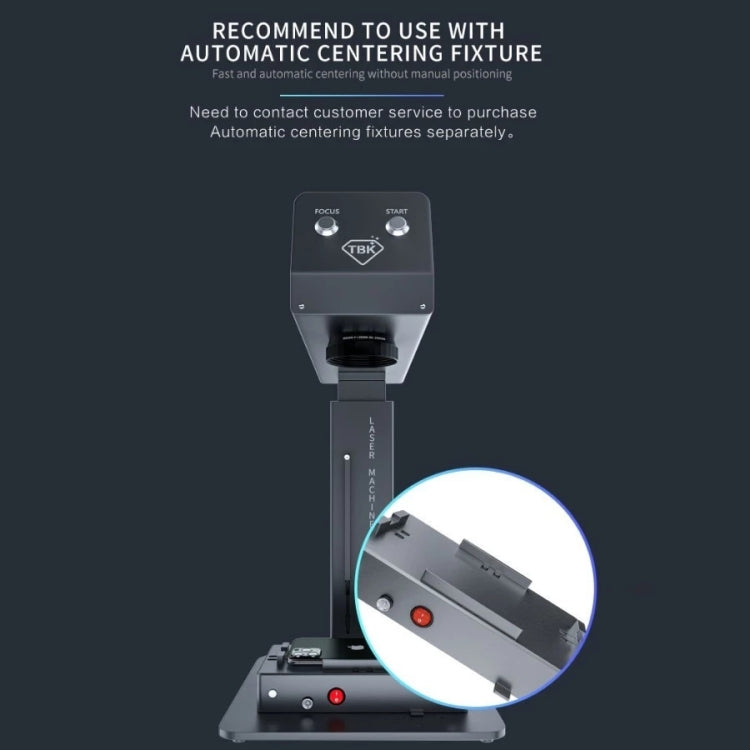 TBK-958M Laser Marking Machine Auto Focus Frame Separator 2 in 1 Engraving Equipment, UK Plug, TBK-958M AU Plug, TBK-958M EU Plug, TBK-958M UK Plug, TBK-958M US Plug