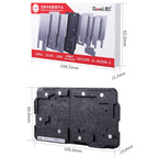 Qianli 10 in 1 Middle Frame Reballing Platform For iPhone X / XS / XS Max / 11 / 11 Pro / 11 Pro Max / 12 / 12 Pro / 12 mini / 12 Pro Max, For iPhone X-12 Pro Max