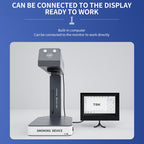 TBK-958ML With Smoking Device Auto Focus Laser Marking Engraver Repair Machine, TBK-958ML