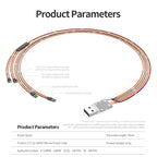 QianLi Silicone Power Cable for iPhone 11 to 14 Series