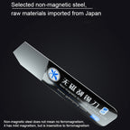 Mijing 2 in 1 Non Magnetic Svraping Tin Knife, 2 in 1