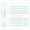 2UUL 1000pcs/set Phone Camera Protective Sticker For After Market Phone Repair, Camera Sticker