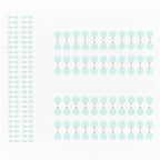 2UUL 1000pcs/set Phone Camera Protective Sticker For After Market Phone Repair, Camera Sticker