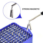 115 in 1 Screwdriver Repair Tools Kit, Plastic Handle