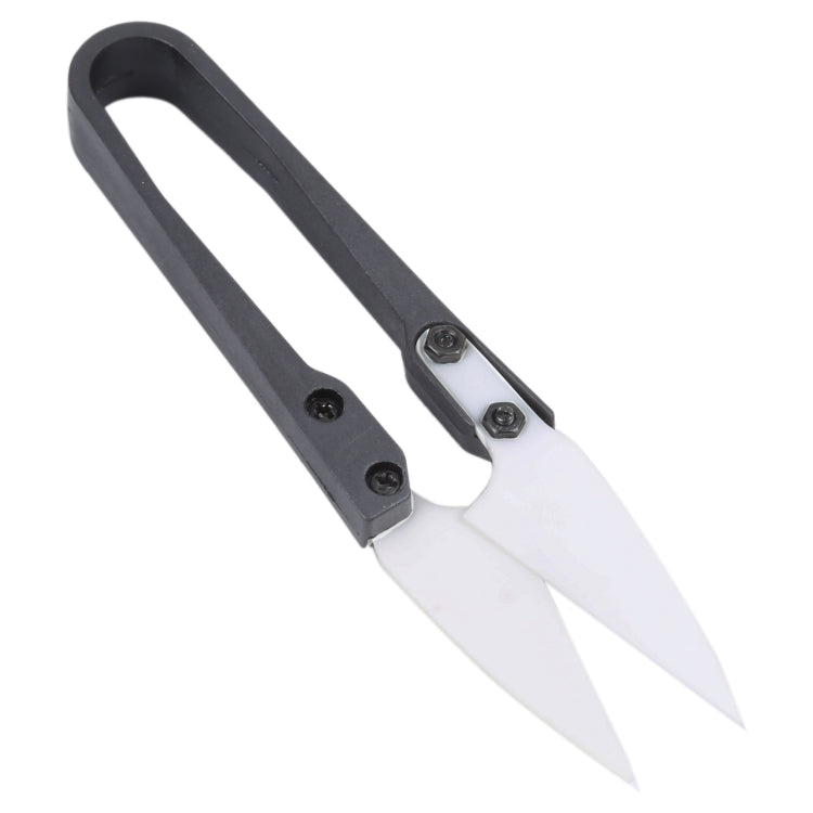 2pcs Insulated Ceramic U-shear Hand Tools, Ceramic Scissors