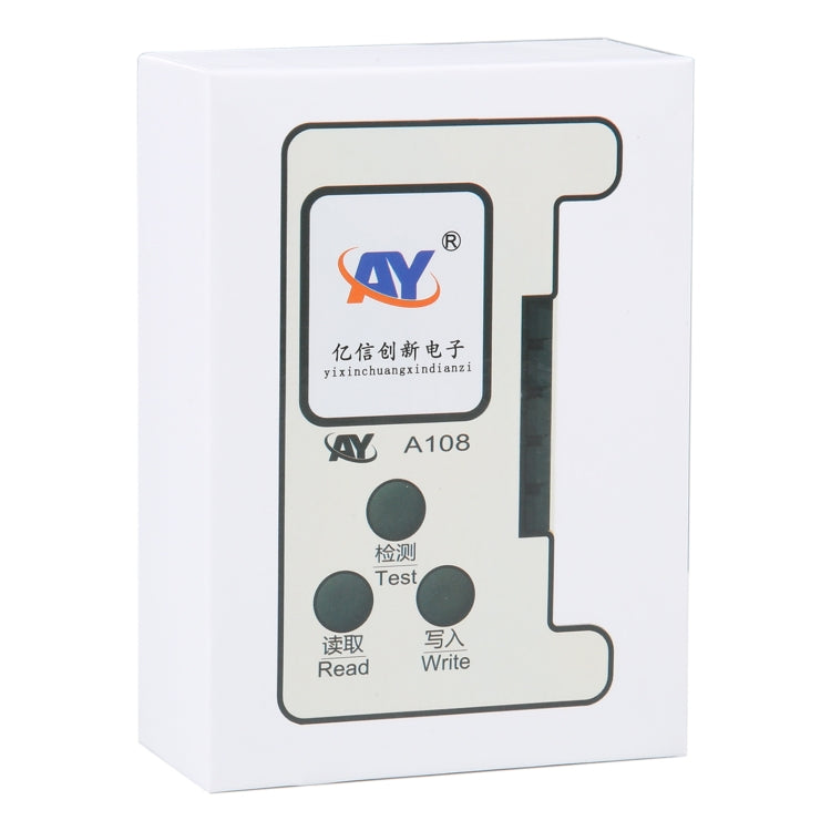 AY A108 Multi-function Dot Matrix Battery Repair Programmer for iPhone 8-14 Pro Max, A108 for iPhone 8-14 Pro Max