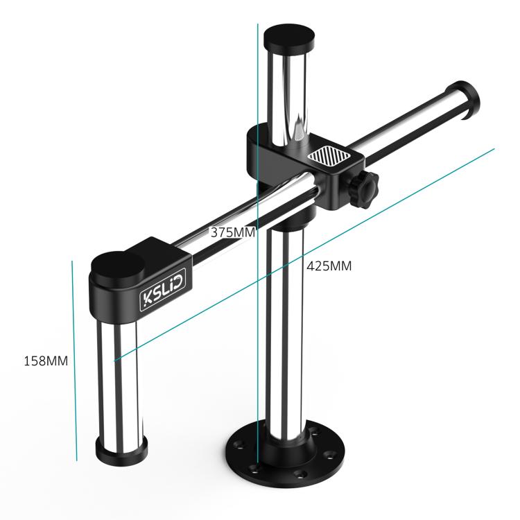 RF4 Kslid H101 360-Degree Rotating Lift Adjustable Microscope Swing Arm Stand, H101