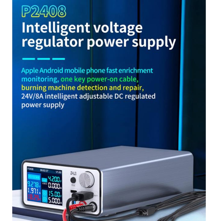 AIXUN P2408 Intelligent Voltage Regulator Power Supply, EU Plug, P2408 EU Plug, P2408 US Plug