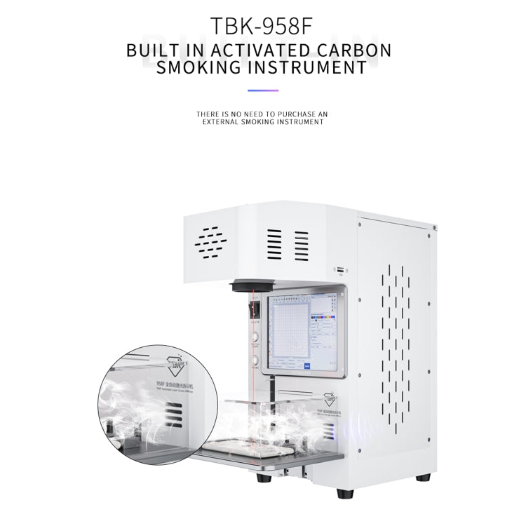 TBK 958F 20W 1064nm Automatic Separate Laser Separator, US Plug, TBK 958F(EU Plug), TBK 958F(US Plug), TBK 958F(UK Plug), TBK 958F(AU Plug)