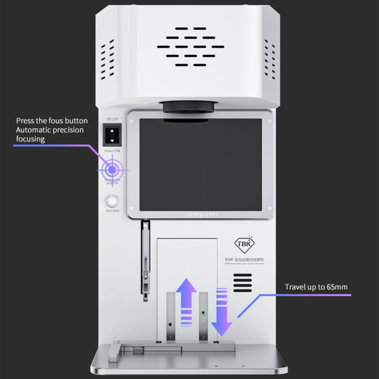 TBK 958F 20W 1064nm Automatic Separate Laser Separator, US Plug, TBK 958F(EU Plug), TBK 958F(US Plug), TBK 958F(UK Plug), TBK 958F(AU Plug)