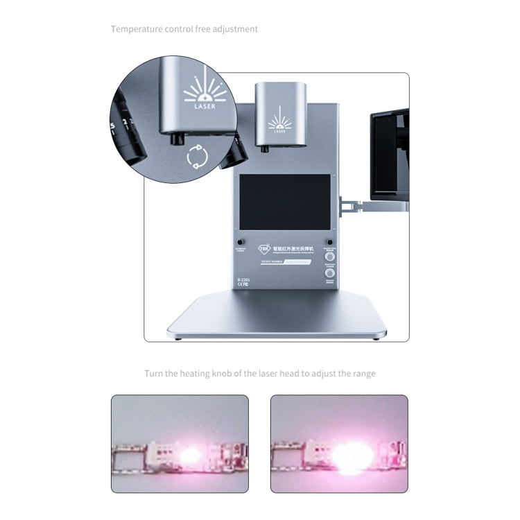 TBK R2201 Intelligent Thermal Infrared Imager Analyzer with Microscope, UK Plug, TBK R2201(AU Plug), TBK R2201(UK Plug), TBK R2201(US Plug), TBK R2201(EU Plug)