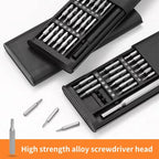 25 in 1 Screwdriver Set Magnetic Repair Tools, Aluminum Alloy Handle, 25 in 1