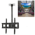 32-70 inch Universal Height & Angle Adjustable LCD TV Wall-mounted Ceiling Dual-use Bracket, Retractable Length: 1m, 1m