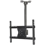 32-65 inch Universal Height & Angle Adjustable Single Screen TV Wall-mounted Ceiling Dual-use Bracket, Retractable Range: 0.5-2m, 32-65 inch