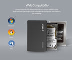 ORICO 2.5 inch Type-C Hard Drive Enclosure, USB 3.1 Gen2 Type-C