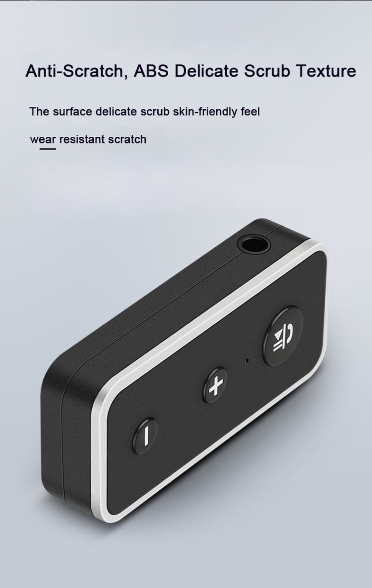 Bluetooth 5.0 audio receiver 3.5AUX car speaker headphones universal one tow two talk, Bluetooth 5.0