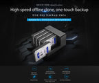 ORICO 6558US3-C 2.5 / 3.5 inch Hard Drive Enclosure with Duplicator, 6558US3-C