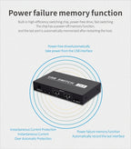 2x4 USB Switch 2 Port PCs Sharing 4 Devices for Printer Keyboard Mouse Monitor, 2x4 USB Switc