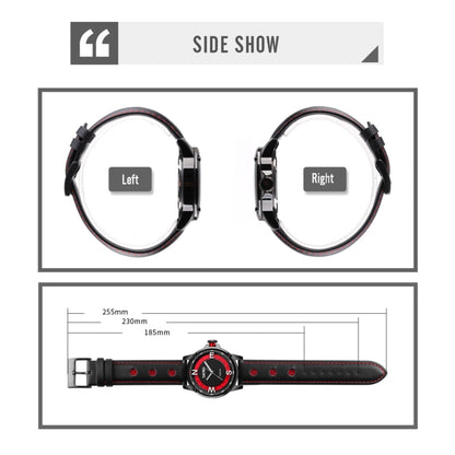 SKMEI 9211 Fashion Sports Stereo Dial Luminous Pointer Creative Watch Business Trend Men Quartz Watch