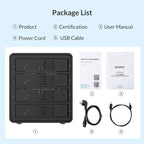 ORICO 9548RU3-BK 3.5-Inch External Hard Drive Enclosure with RAID