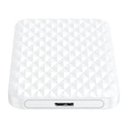 ORICO 2520U3 2.5-Inch Portable Hard Drive Enclosure, White, Black