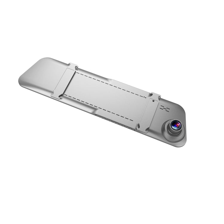 Full HD 1080P Full-Screen Touch 5.18-Inch Rearview Mirror DIGITAL Video Recorder Dual-Lens Ultra-Thin On-Board Dvr Camera, 5.18 inch