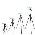 L-3600 Live Tripod with Three-Dimensional Damping Gimbal  Detachable Quick Release Plate  Height Adjustment 62-170cm for SLR Camera  Live Light  Projector ( Black), L-3600