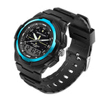 Sanda 3004 Electronic Watch Movement Men Watch Outdoor Sports Luminous Waterproof Multi-Function Watch
