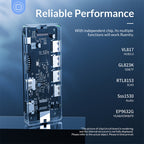 ORICO WB-8P 8-in-1 Type-C Transparent HUB, WB-8P