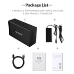 ORICO NS200RU3 2 Bay USB3.0 Hard Drive Enclosure with Raid, NS200RU3