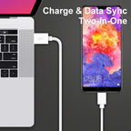 YSY-310QC18W QC3.0 Dual Port USB Car Charger + 3A USB to USB-C / Type-C Data Cable, Cable Length: 1m, YSY-310QC18W with Type-C Cable, with USB-C / Type-C Cable