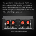 B050  Passive Speaker Volume Adjustment Controller,  Left And Right Channel Independent Volume Adjustment, 150W Per Channel, B050