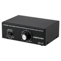 B051 2 Input And 1 Output Power Amplifier And Speaker Selection Switcher Output With Volume Adjustment 2 Power Amplifiers Audio Switcher Switch Distribution Comparator, B051