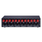 B032 2-in 4-out Power Amplifier Sound Switcher Speaker  Lossless Sound Quality 300W Per Channel Switch Distributor Comparator with Headset Monitoring Function / Audio Input, B032
