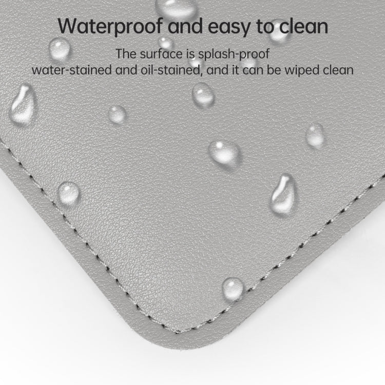 Litchi Pattern PU Leather Waterproof Ultra-thin Protection Liner Bag Briefcase Laptop Carrying Bag for 13-14 inch Laptops, For 13-14 inch