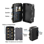 DL001 Hunting Camera 12MP 1080P 26 LEDs 940nm Night Vision, DL001