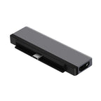 6 in 1 Type-C to HDMI/PD/USB3.0/Audio/SD&TF Card Reader HUB Converter for iPad Pro, 6 in 1