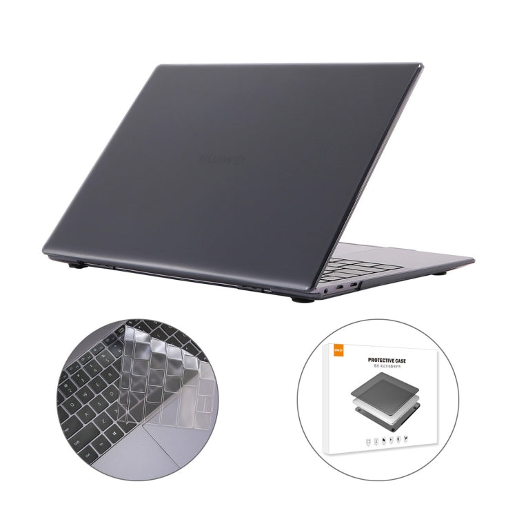 ENKAY for Huawei MateBook X Pro US Version 2 in 1 Crystal Protective Case with TPU Keyboard Film, For Huawei MateBook X Pro