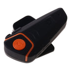 BT-S2 Motorcycle Helmet Wireless Bluetooth Earphone Waterproof Handsfree Interphone Walkie talkie with FM Radio