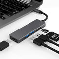 5 in 1 Type-c to HDMI + 2 x USB 3.0 + SD / TF Card Slot HUB Adapter, HDMI + 2 x USB 3.0 + SD / TF Card Slot