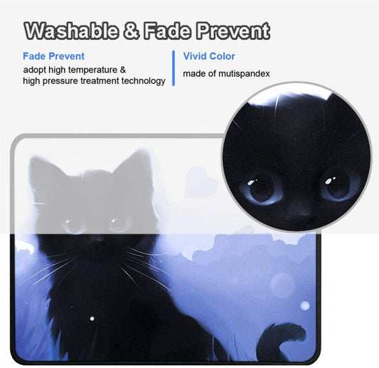 Cat Cartoon Anti-Skid E-sports Game Mouse Pad