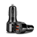 TE-092 36W Dual QC3.0 USB Fast Car Charger, TE-092