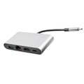 WS-07 Type-C 3.1 to RJ45 + HDMI + USB3.0 + PD 4-in-1 Converter Multifunctional Docking Station, WS-07