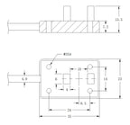 IRSW20B USB Reflective Photoelectric Switch, IRSW20B