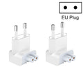 2 PCS XJ01 Power Adapter for iPad 10W 12W Charger & MacBook Series Charger, EU Plug, EU Plug
