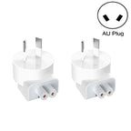 2 PCS XJ01 Power Adapter for iPad 10W 12W Charger & MacBook Series Charger, AU Plug, AU Plug